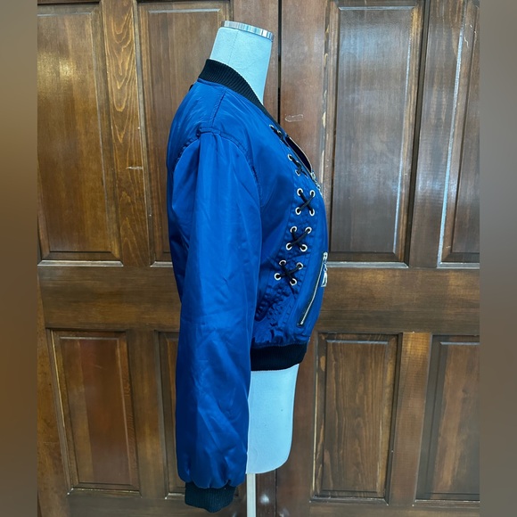 Blue Bomber Jacket - Picture 5 of 6